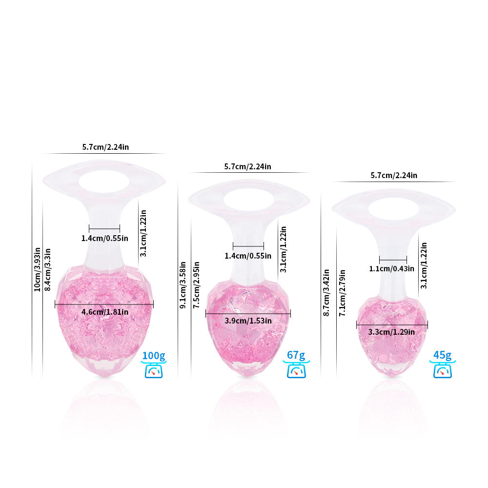 Diamond Crystal Butter Plugs - 9 Colors