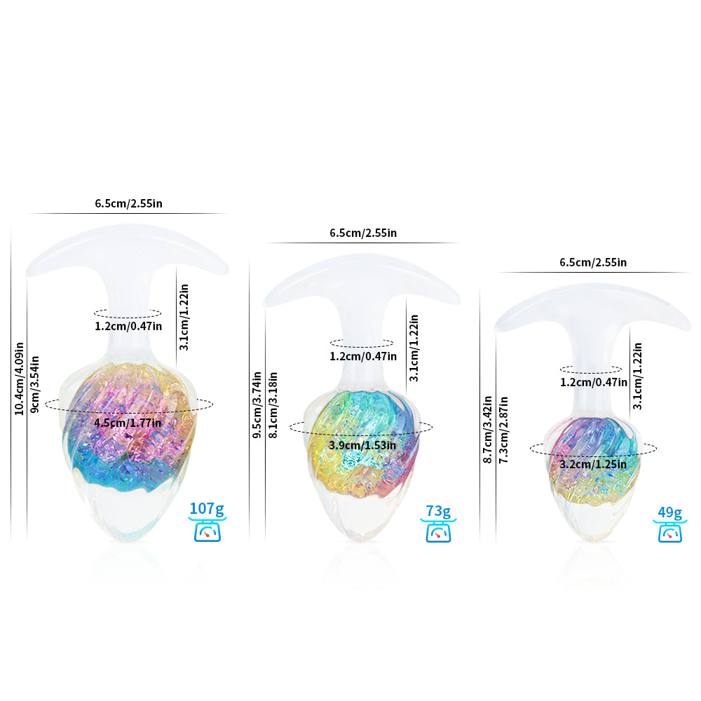 Ice Cream Crystal Butter Plug - 9 Color