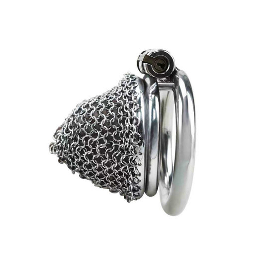 Chainmail Chastity Cage — Medieval Fantasy Armor for Your Most Private Battles