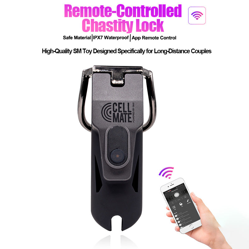 QIUI Cellmate 2 Remote-Controlled Cock Cage for Men