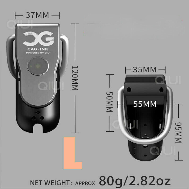 QIUI Cellmate 2 Remote-Controlled Cock Cage for Men