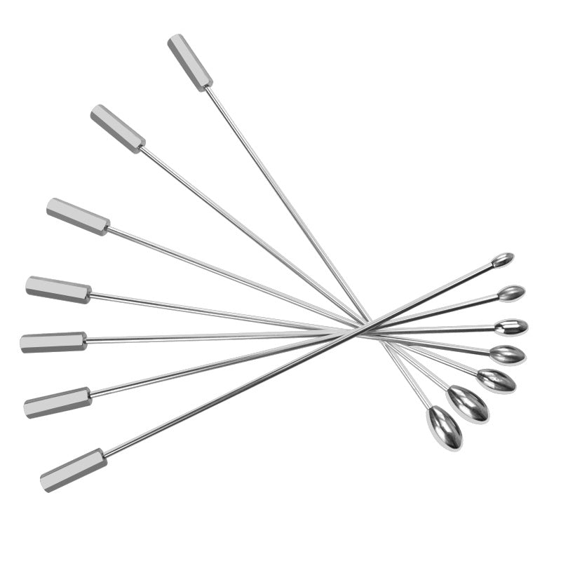 Male Urethral Plug Kit – Stainless Steel Sounding Rods, Chastity Toys & Probes
