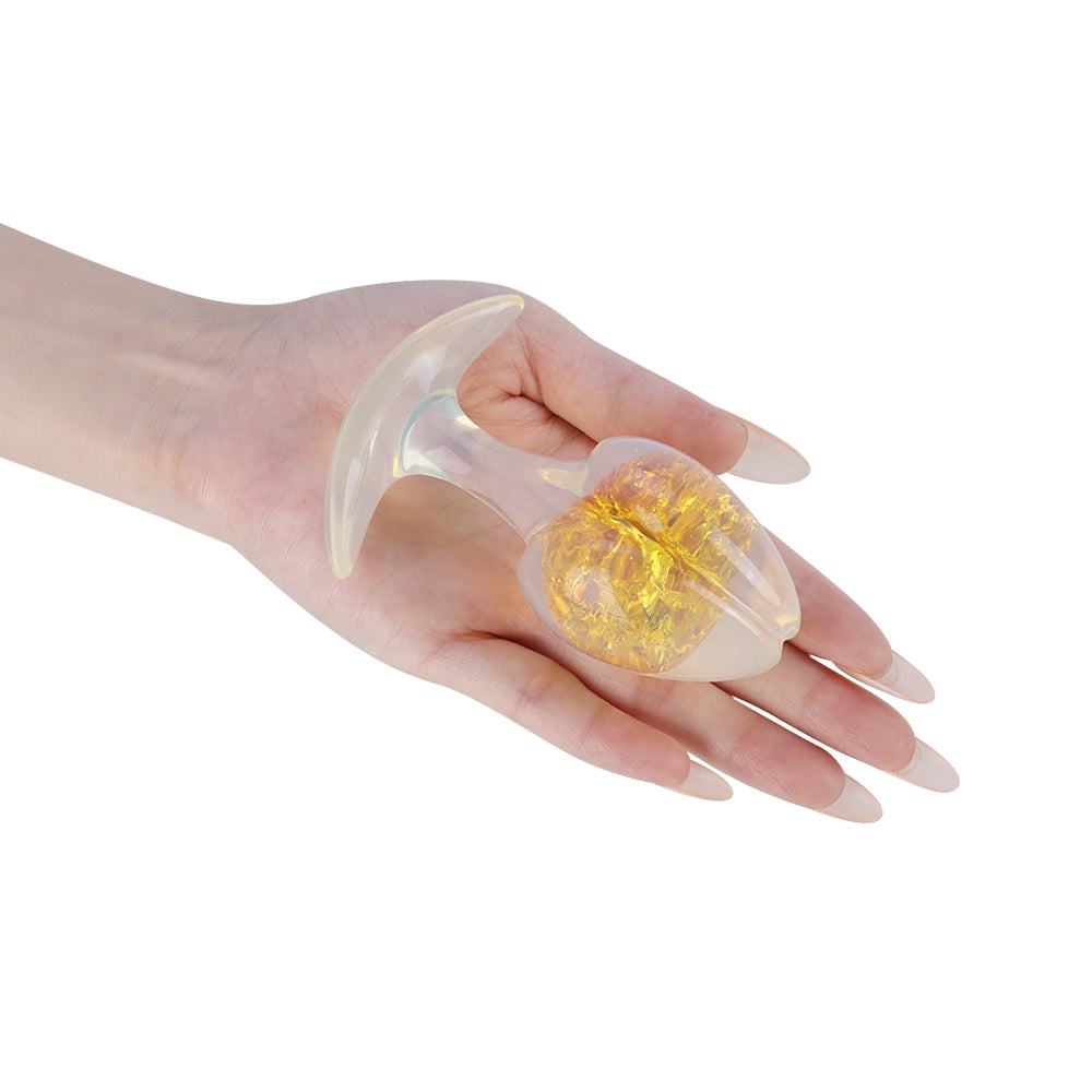 Bean Sprout Crystal Butter Plug- 9Colors