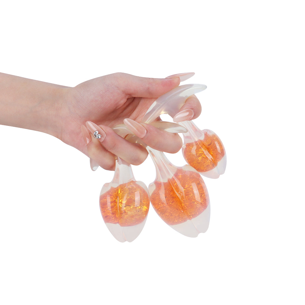 Bean Sprout Crystal Butter Plug- 9Colors