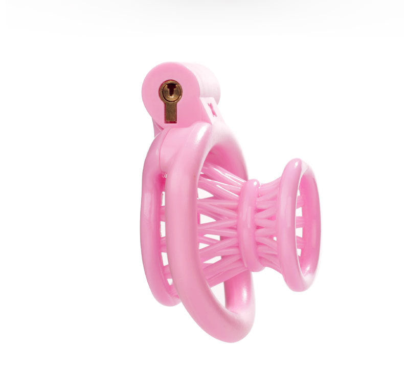 Inverted Chastity Cage for Men – 3D Printed Resin, Sissy Training, Small Size Fit