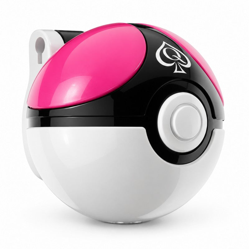 Capture Ball Full-Enclosure Chastity Cage – Pink ABS