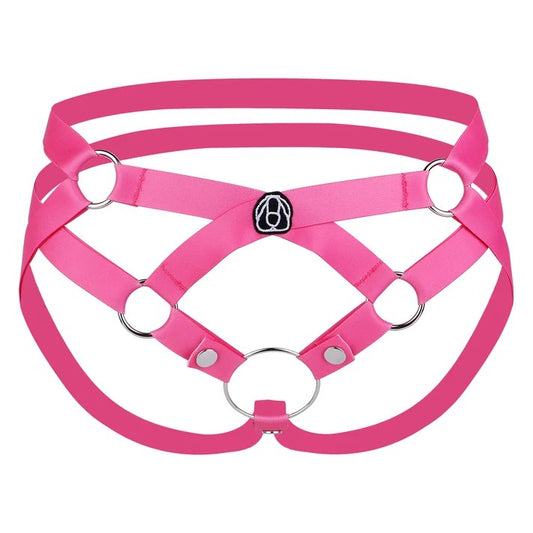 Adjustable Elastic T-Back Chastity Harness