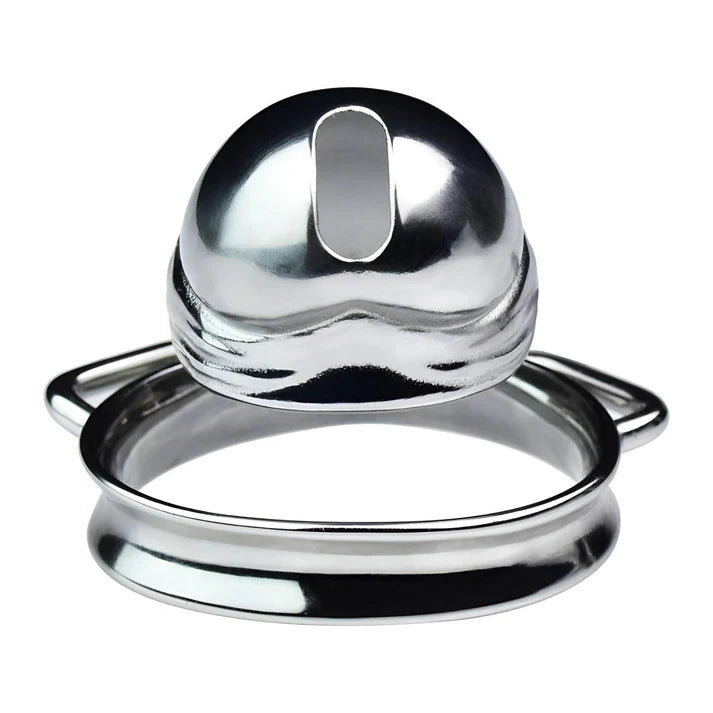 Metal Penis Shaped Chastity Cage