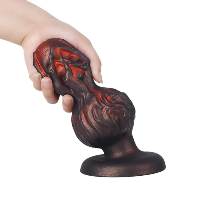 Skeleton Hand Crimson Butt Plug – Bone Grip Series Dark Fantasy Toy