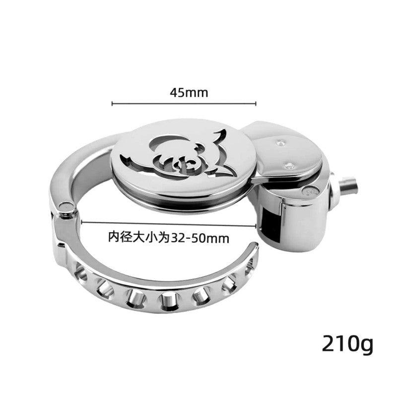 Adjustable Zodiac Chastity Lock – 12 Animal Series | Stainless Steel Cage