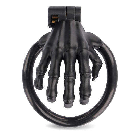 Skeleton Hand Chastity Cage – Lightweight Resin Male Chastity Device, Halloween Edition, Limited Release