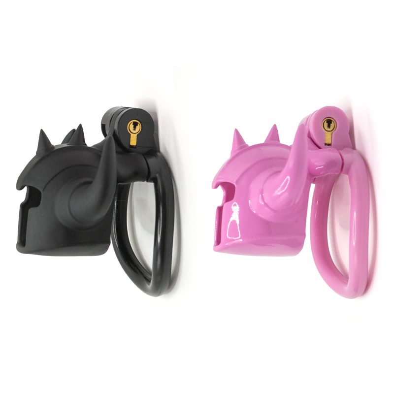 Minotaur Guard Horned Bull Armor Resin Chastity Cage – Taurus-Inspired Lightweight, Durable Male Chastity Device