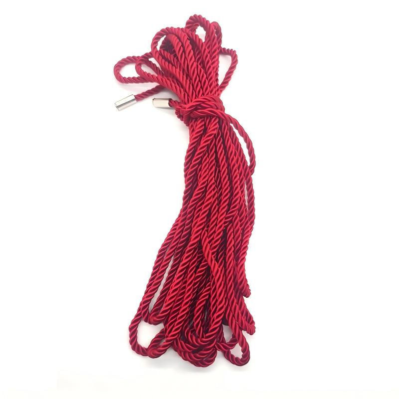 Multi-Color Bondage Rope – Pink, Red & Black – Accessories