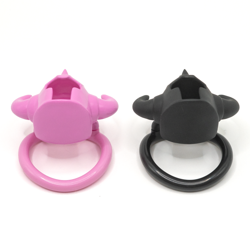 Minotaur Guard Horned Bull Armor Resin Chastity Cage – Taurus-Inspired Lightweight, Durable Male Chastity Device