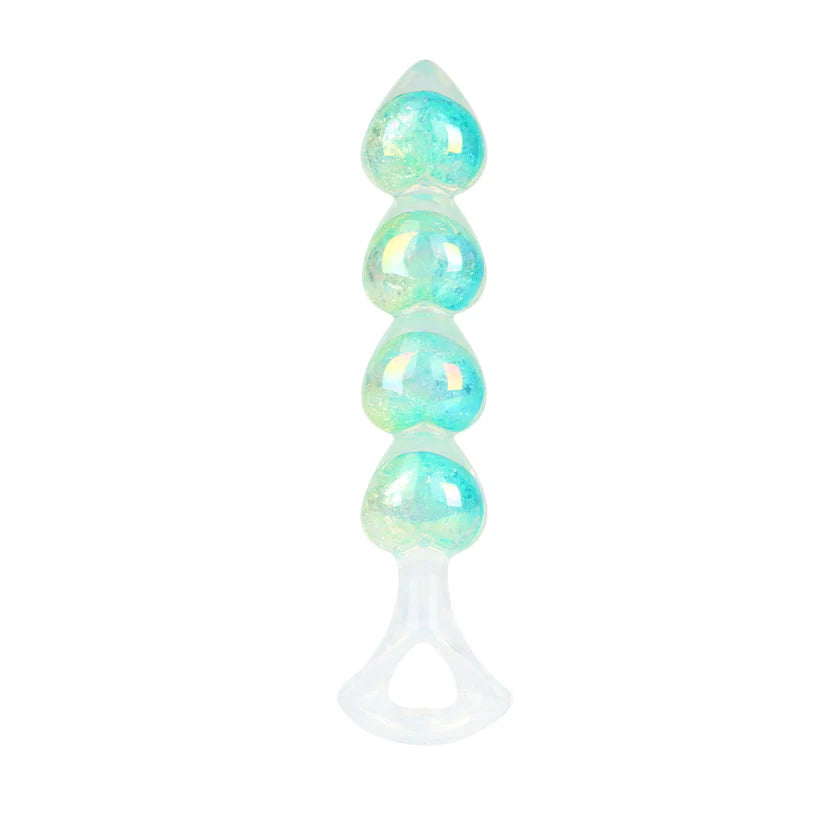 Four Hearts Crystal Butt Plug — Sparkling Anal Jewelry Plug in 3 Colors | Adult Sex Toy