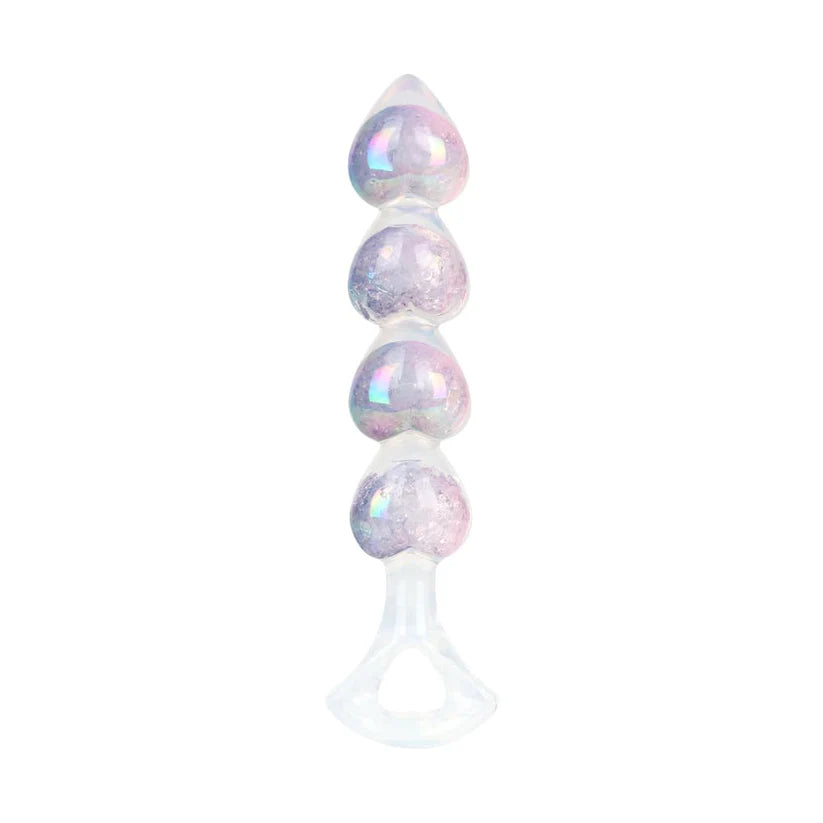 Four Hearts Crystal Butt Plug — Sparkling Anal Jewelry Plug in 3 Colors | Adult Sex Toy