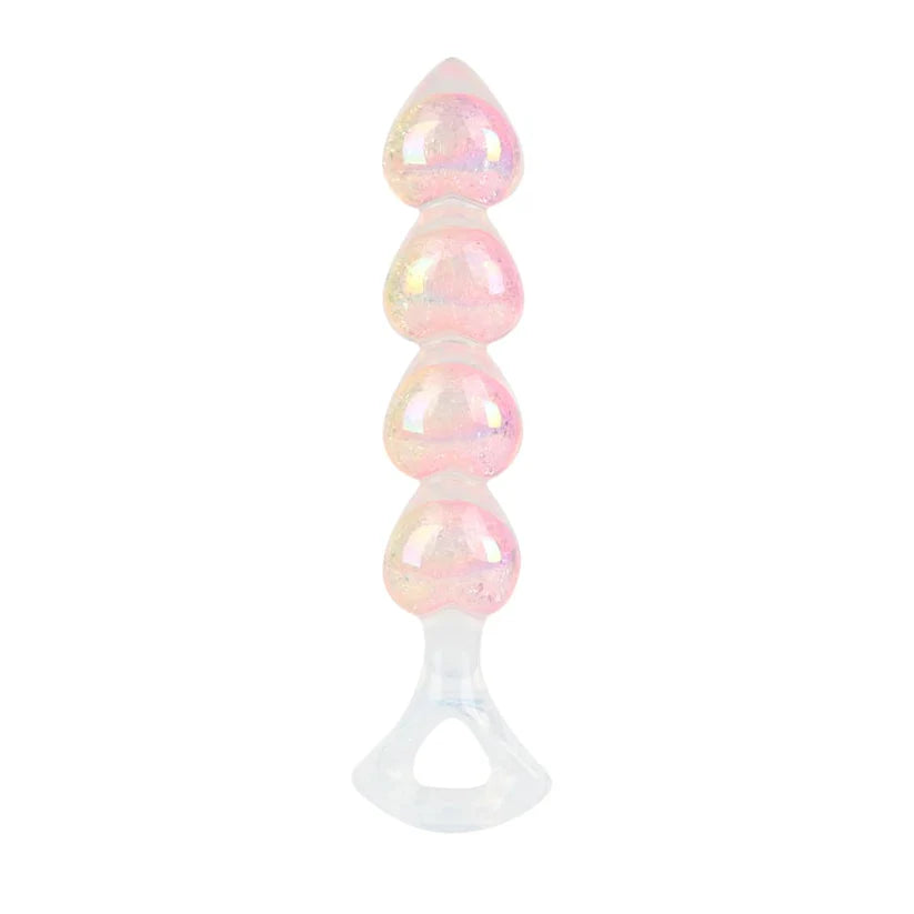 Four Hearts Crystal Butt Plug — Sparkling Anal Jewelry Plug in 3 Colors | Adult Sex Toy