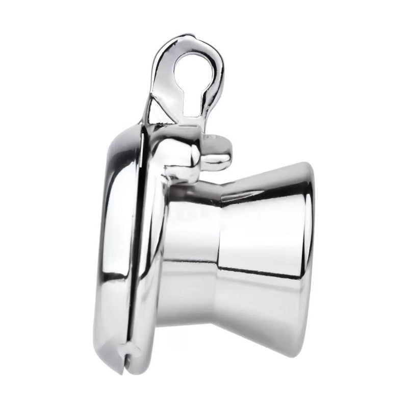 Flat Metal Male Chastity Cage – Inverted 2.0 Design