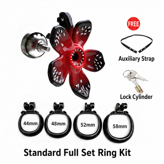 Demogorgon Flower Chastity Cage – Male Chastity Device
