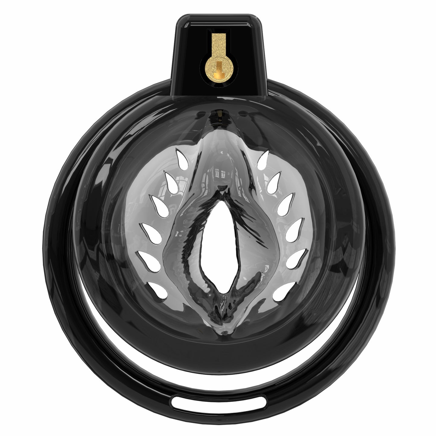 Clitoral-Shaped Soft TPE Chastity Cage – Comfortable Silicone Material, Flexible Design