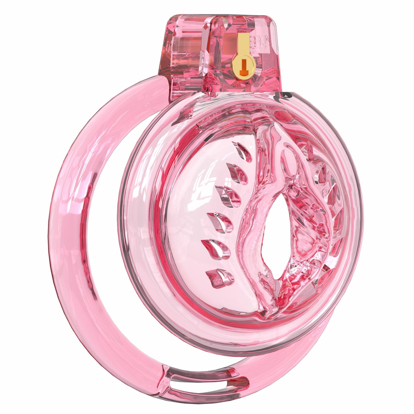 Clitoral-Shaped Soft TPE Chastity Cage – Comfortable Silicone Material, Flexible Design