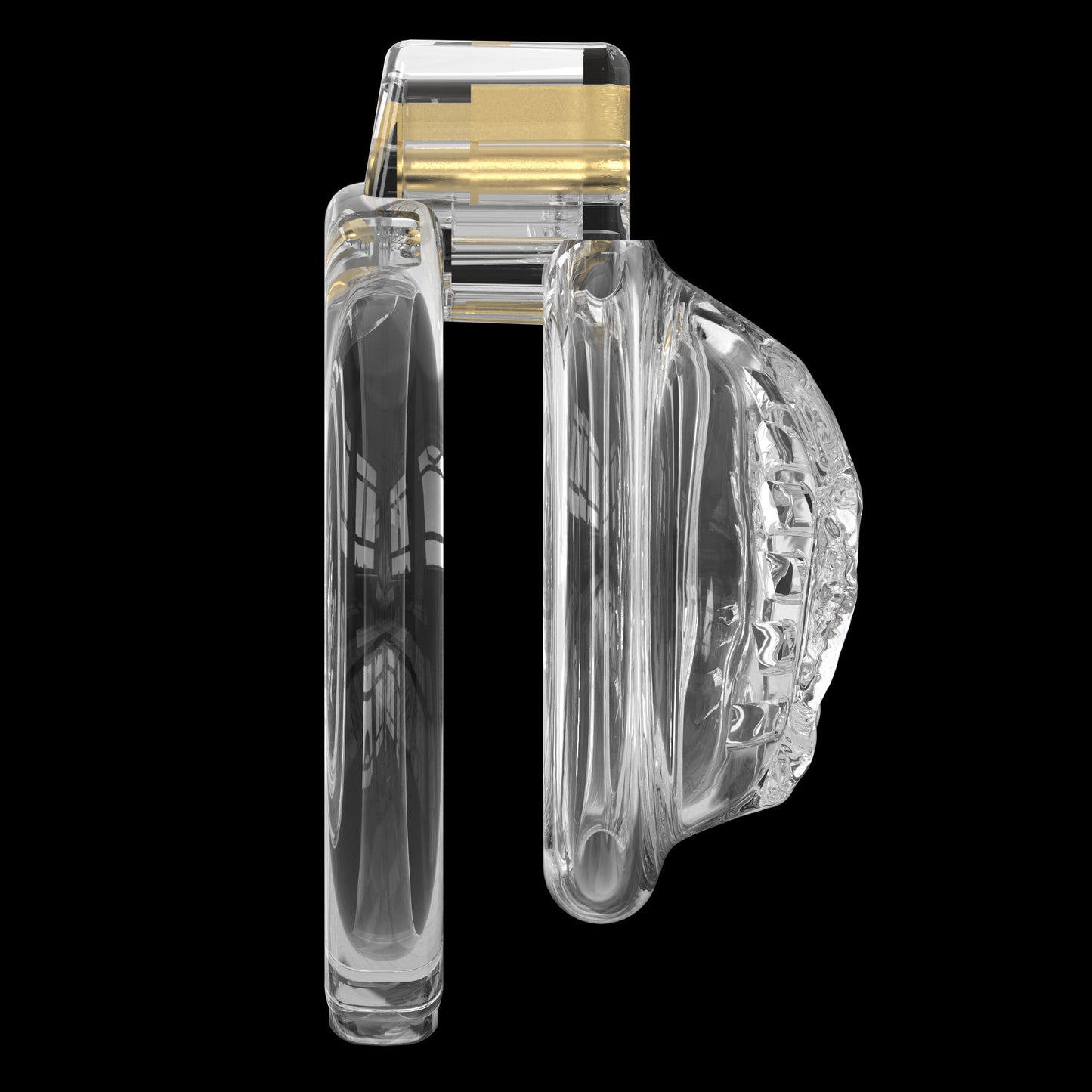 Clitoral-Shaped Soft TPE Chastity Cage – Comfortable Silicone Material, Flexible Design