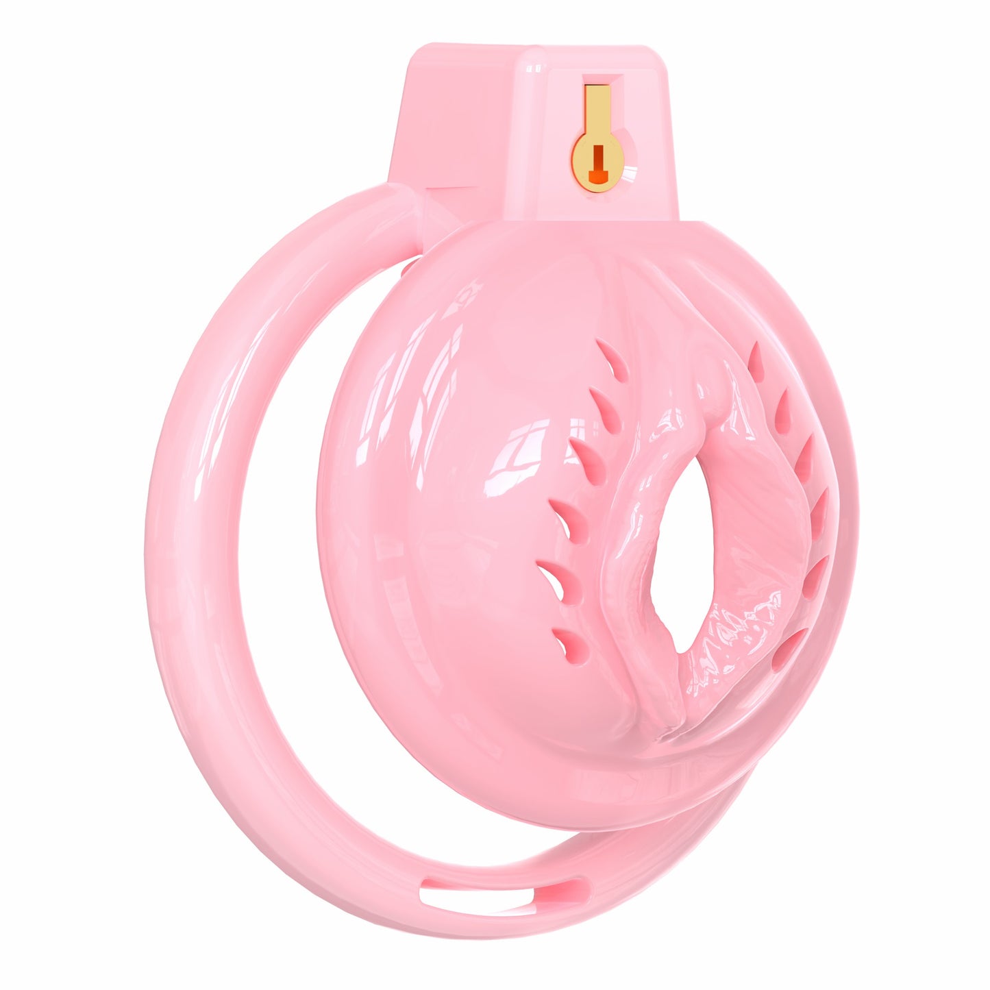 Clitoral-Shaped Soft TPE Chastity Cage – Comfortable Silicone Material, Flexible Design