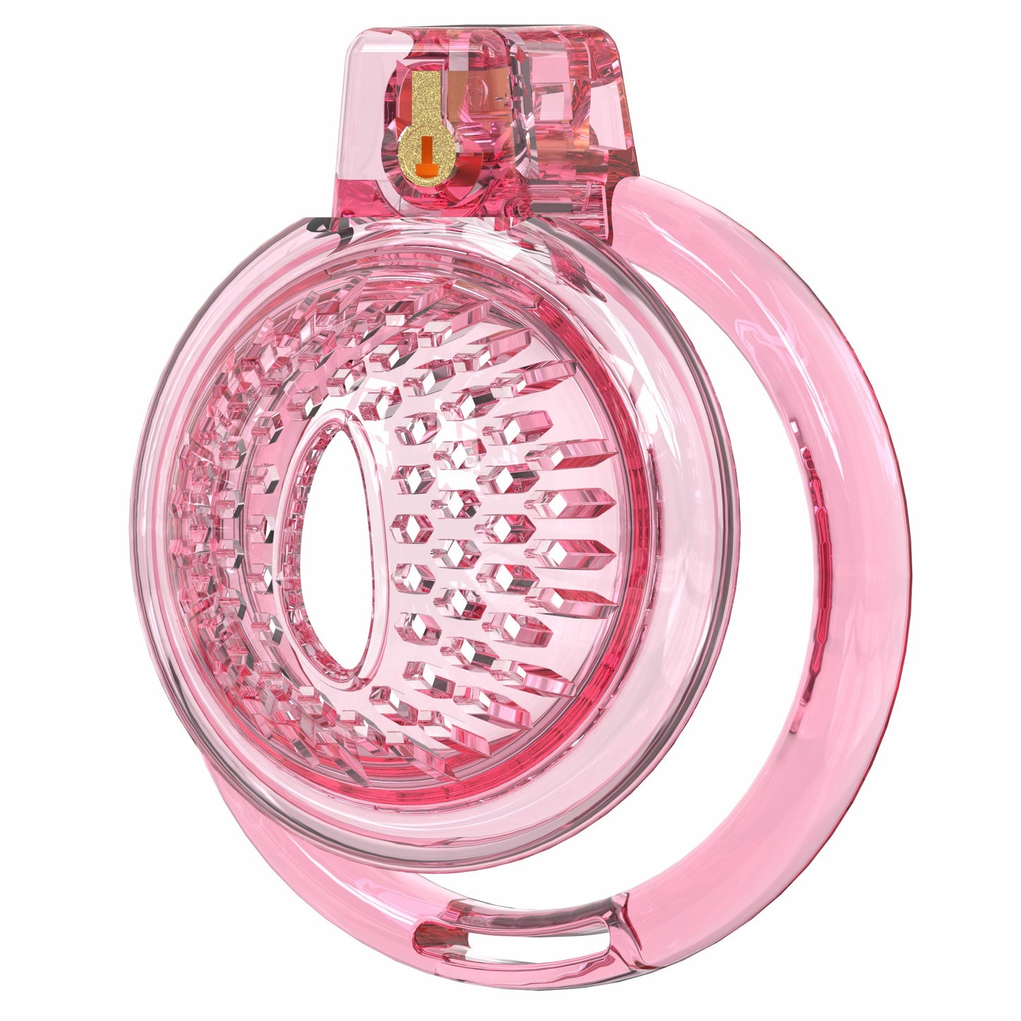 Short Soft Chastity Cage – Dotted & Breathable TPE/Silicone Design