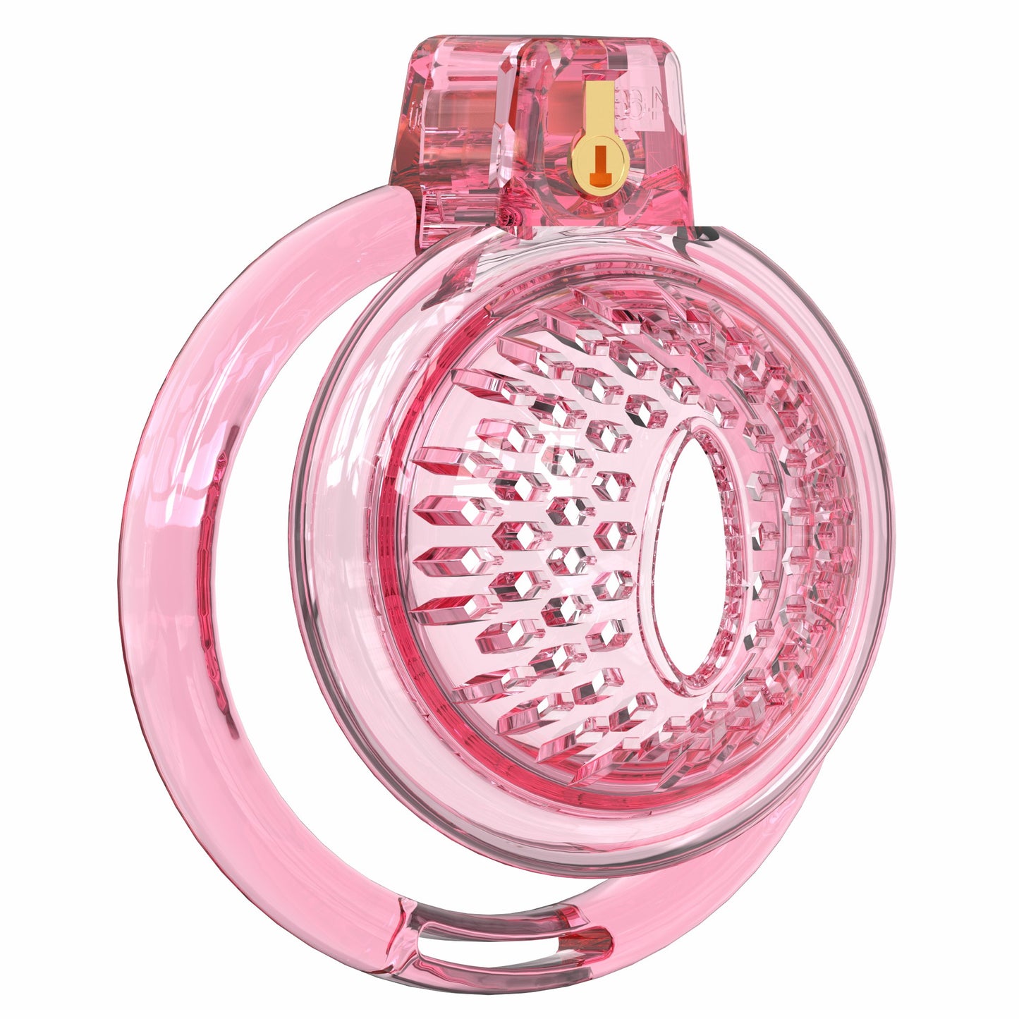 Short Soft Chastity Cage – Dotted & Breathable TPE/Silicone Design