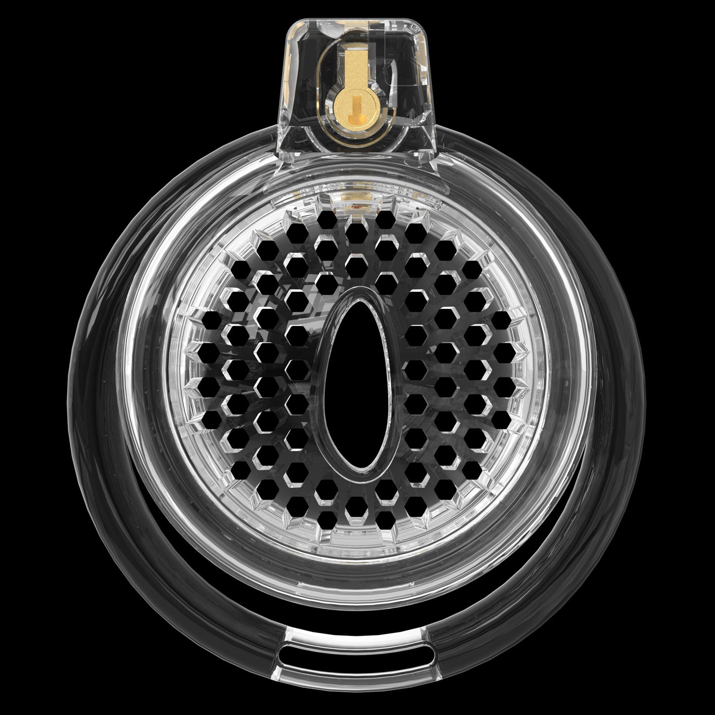 Short Soft Chastity Cage – Dotted & Breathable TPE/Silicone Design