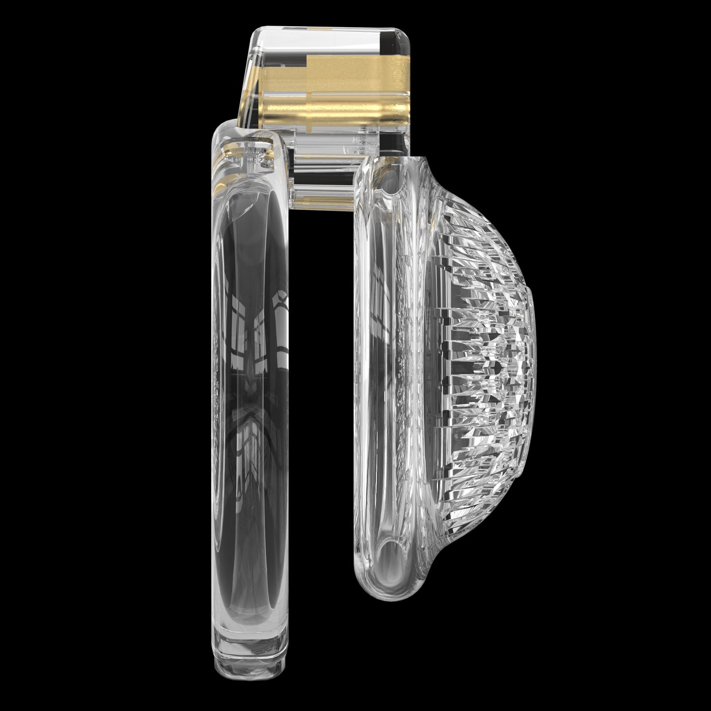 Short Soft Chastity Cage – Dotted & Breathable TPE/Silicone Design