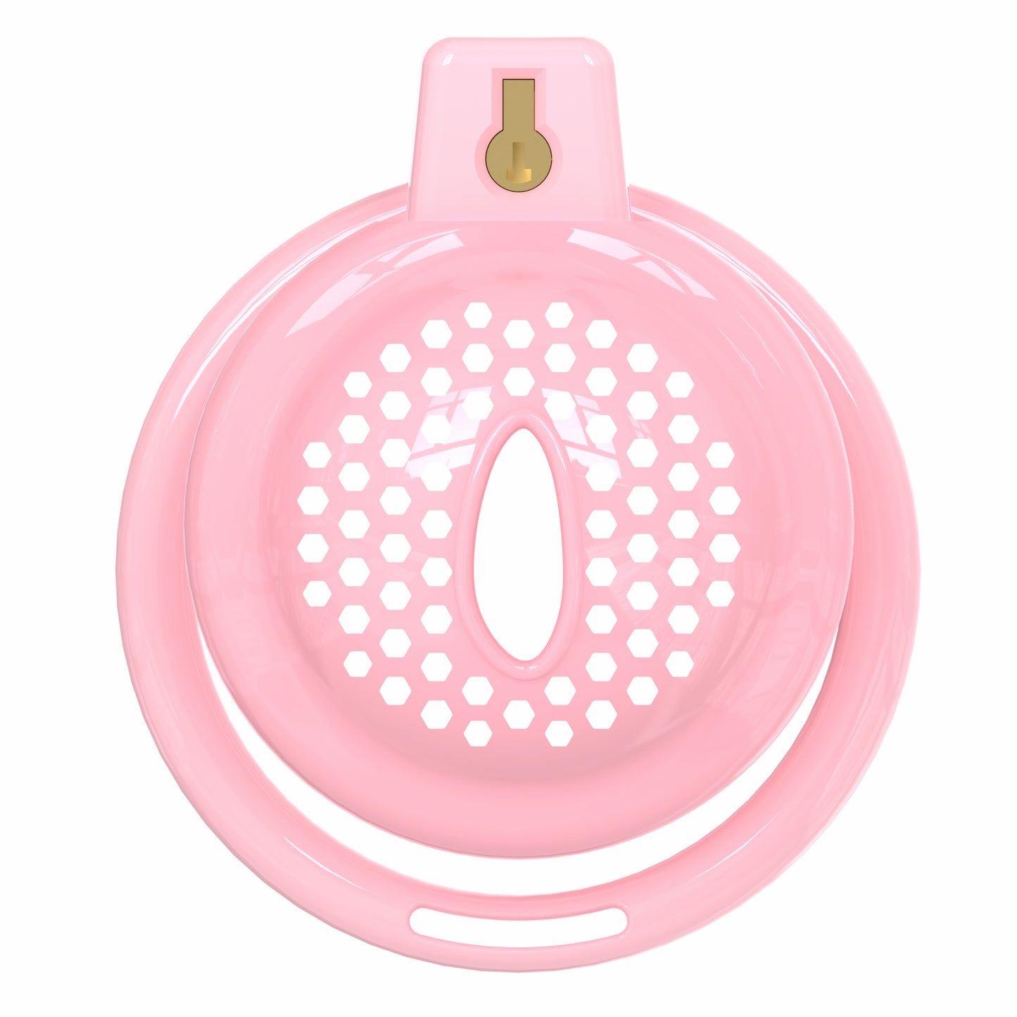 Short Soft Chastity Cage – Dotted & Breathable TPE/Silicone Design