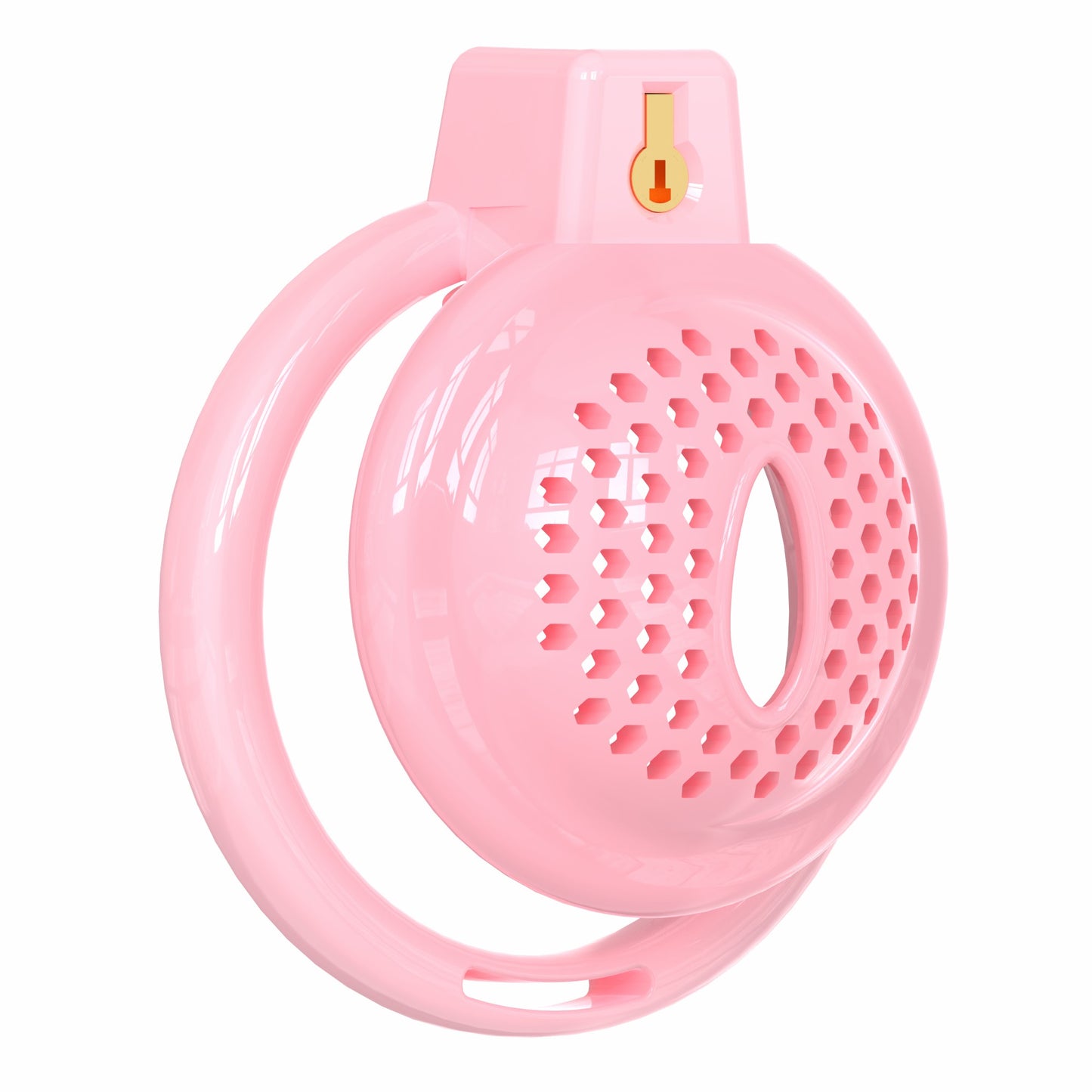 Short Soft Chastity Cage – Dotted & Breathable TPE/Silicone Design
