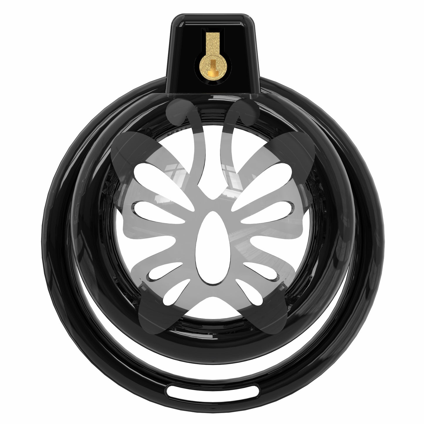 Short Soft Chastity Cage – Butterfly Vent Design, TPE/Silicone, Multi-Shaped