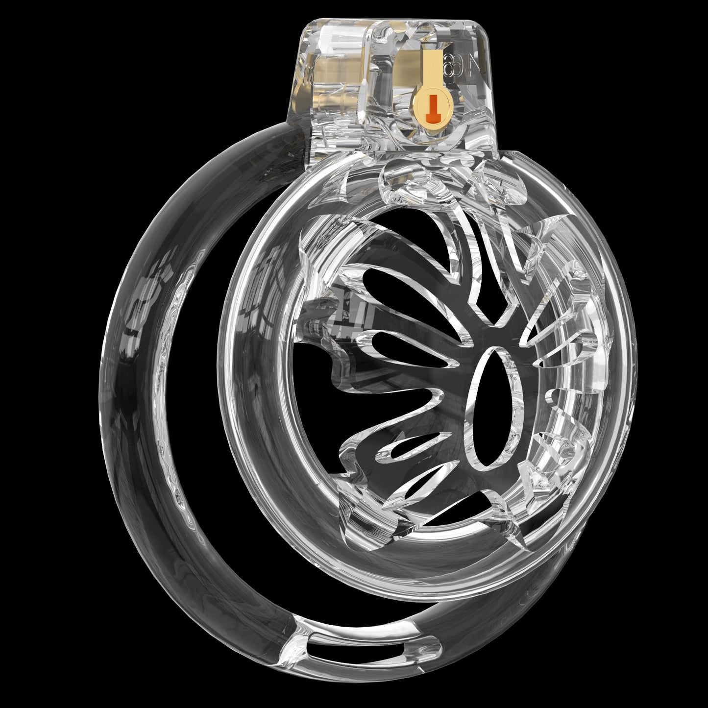Short Soft Chastity Cage – Butterfly Vent Design, TPE/Silicone, Multi-Shaped