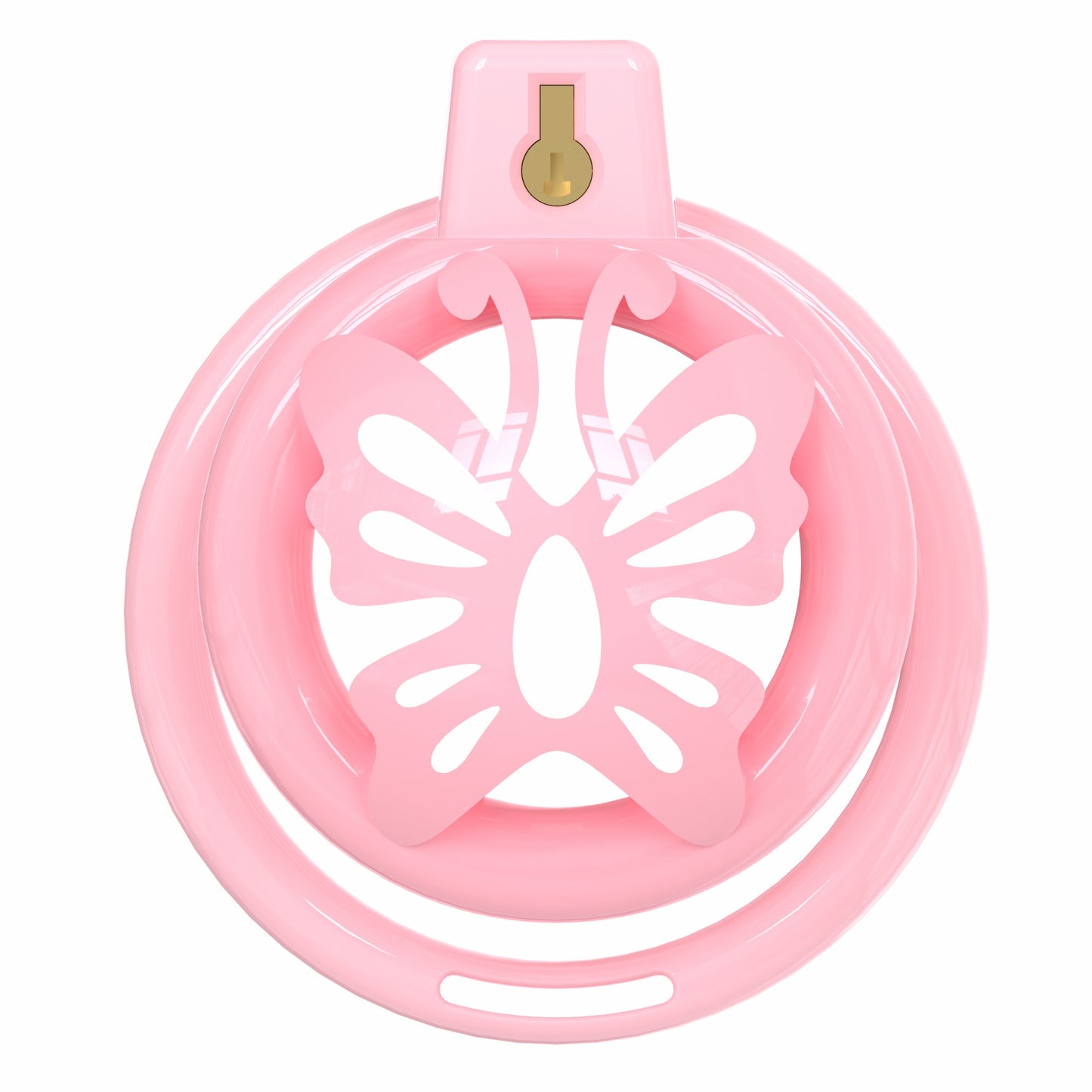 Short Soft Chastity Cage – Butterfly Vent Design, TPE/Silicone, Multi-Shaped