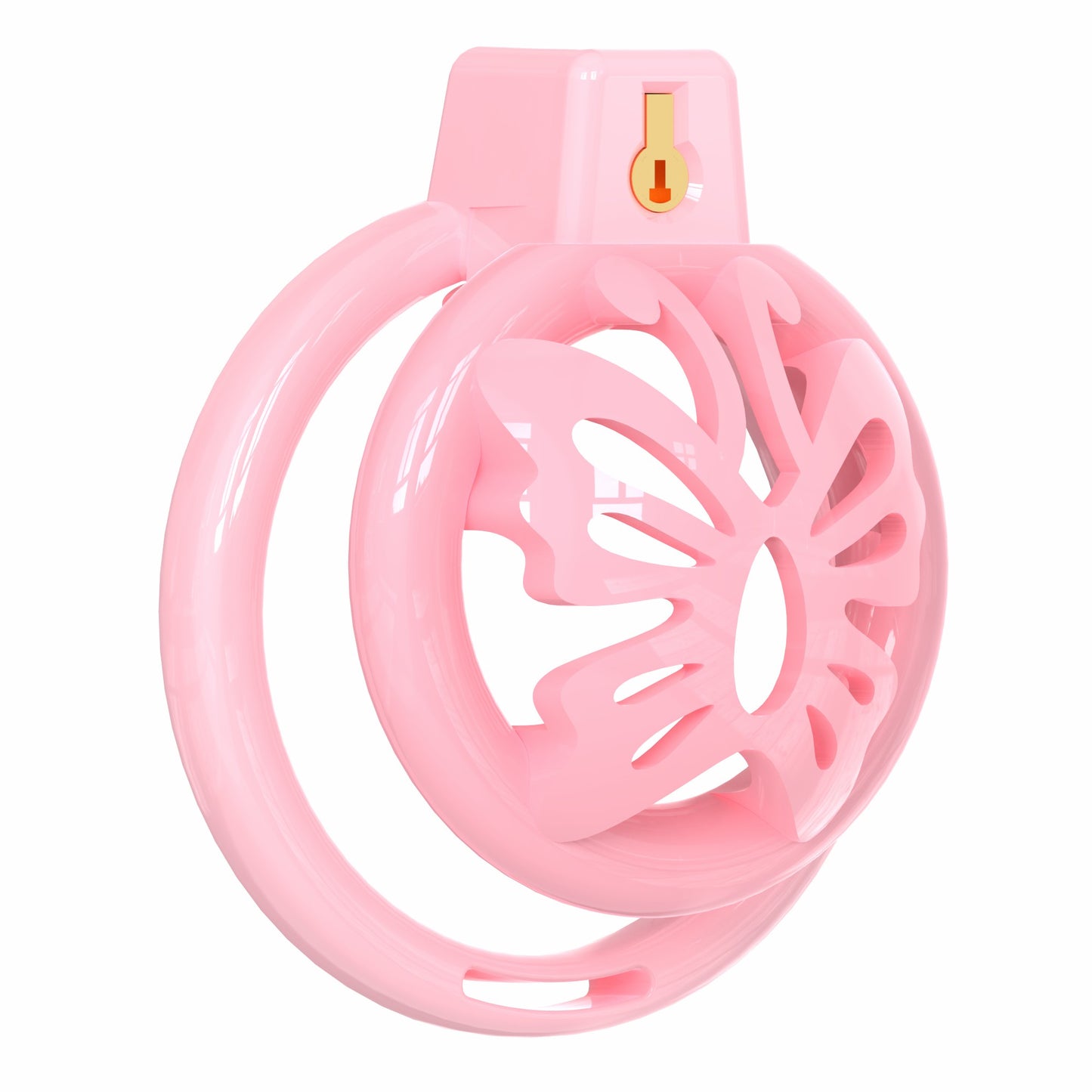 Short Soft Chastity Cage – Butterfly Vent Design, TPE/Silicone, Multi-Shaped
