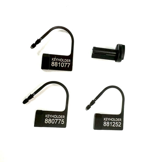 Non-Metal Combination Lock Set – 5 Coded Bars with 1 Lock Core, TSA-Friendly Security for Travel & Daily Use