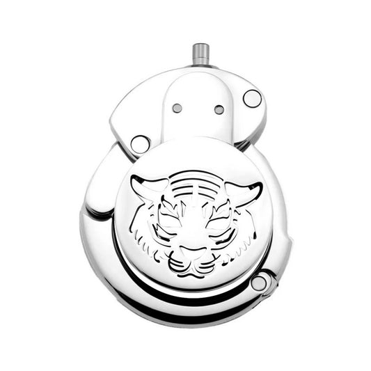 Adjustable Zodiac Chastity Lock – 12 Animal Series | Stainless Steel Cage