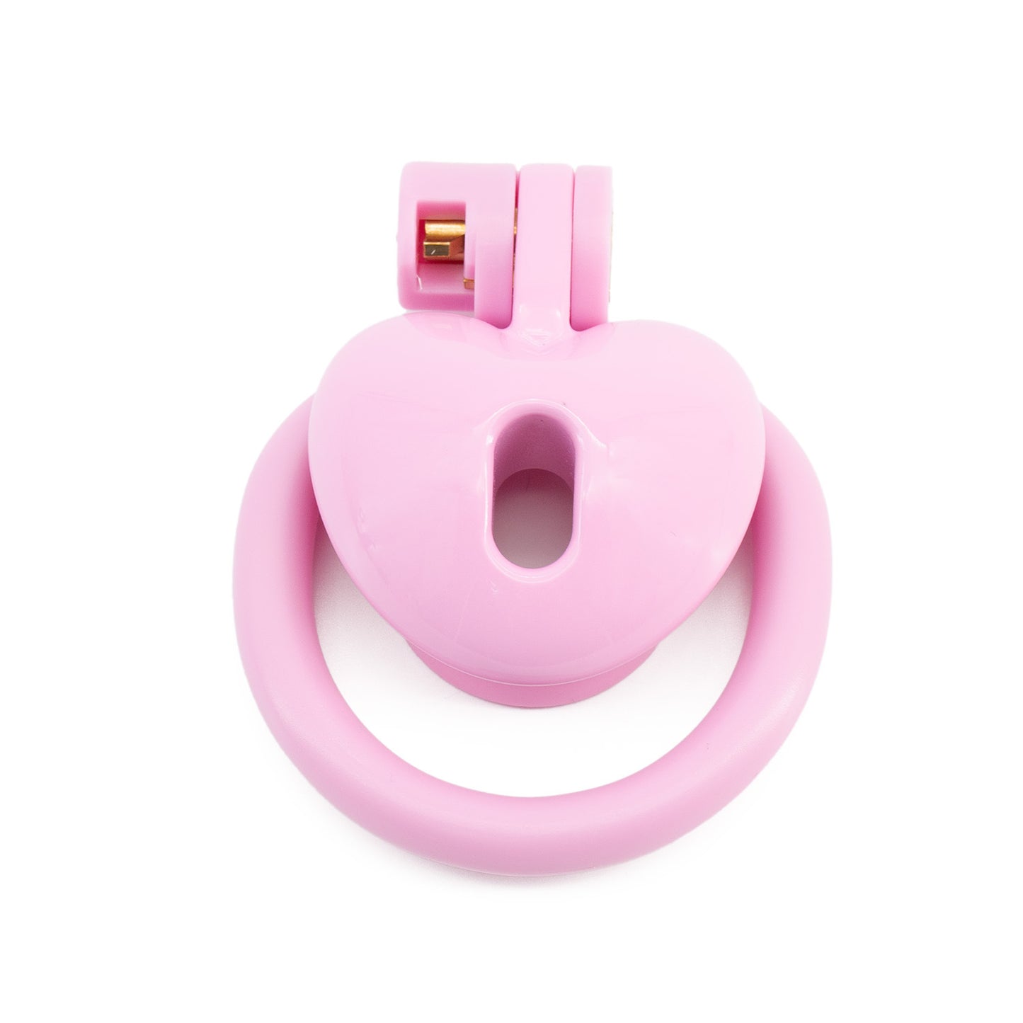 Love type negative electrode chastity lock
