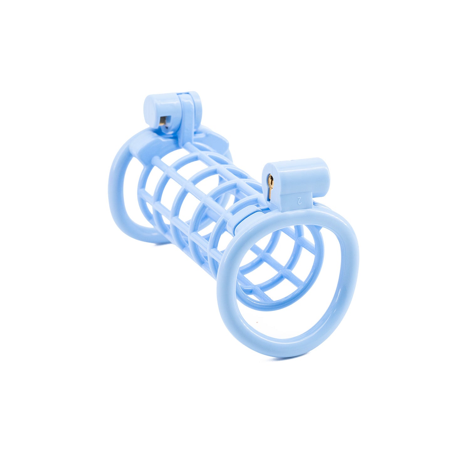 Double chicken cage chastity lock