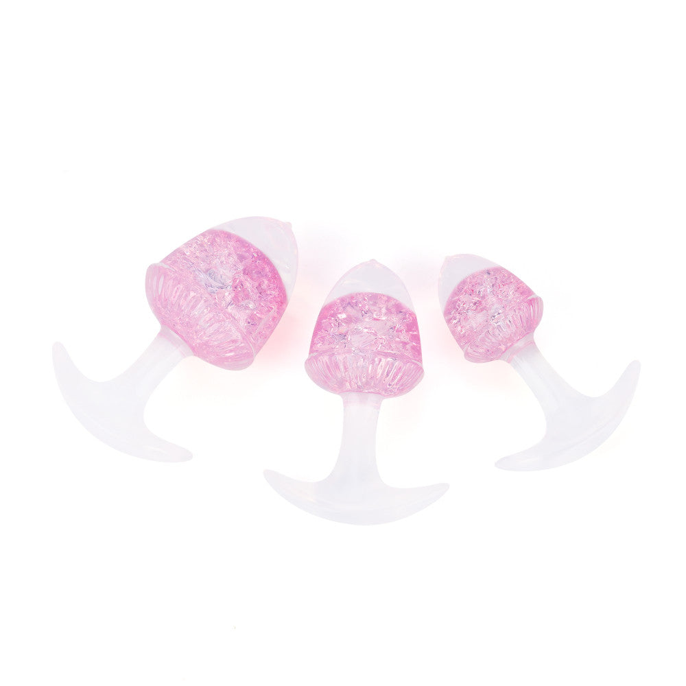 Chestnut Crystal Butter Plugs - 9 Colors