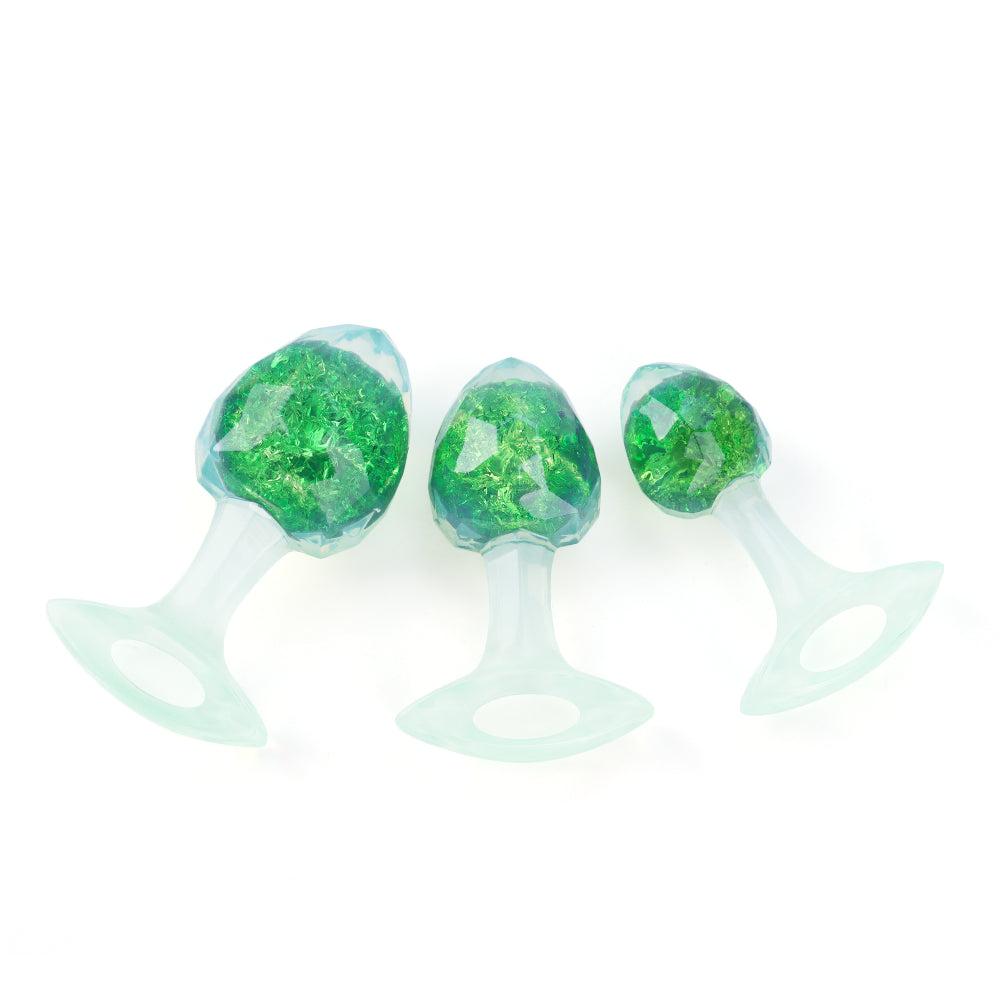 Diamond Crystal Butter Plugs - 9 Colors