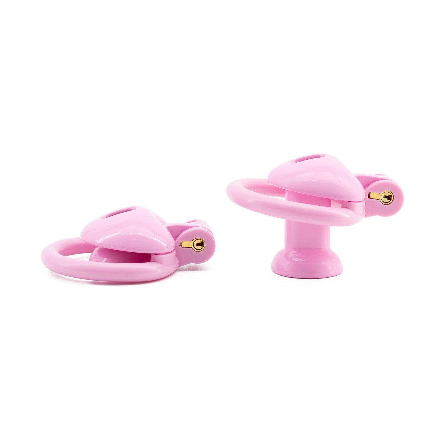 Love type negative electrode chastity lock