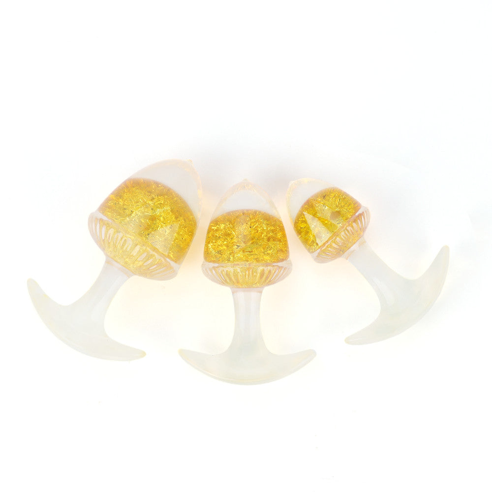 Chestnut Crystal Butter Plugs - 9 Colors