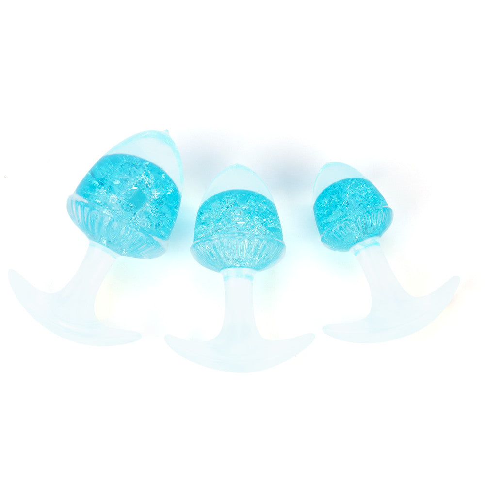 Chestnut Crystal Butter Plugs - 9 Colors