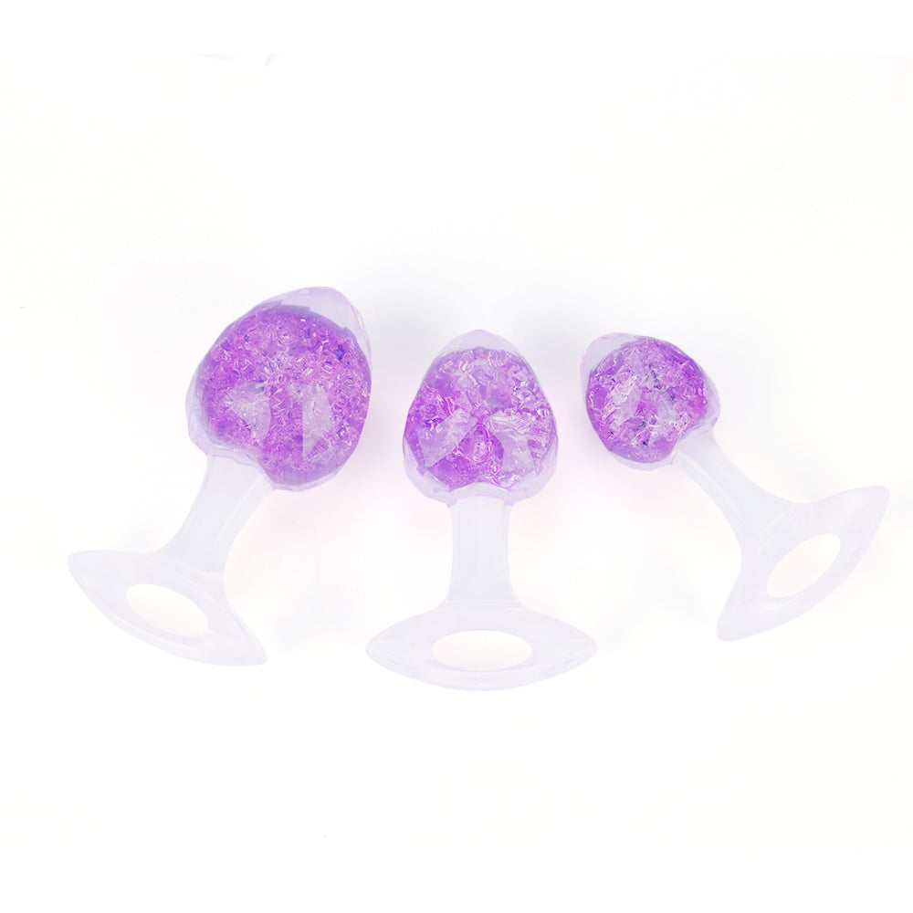 Diamond Crystal Butter Plugs - 9 Colors