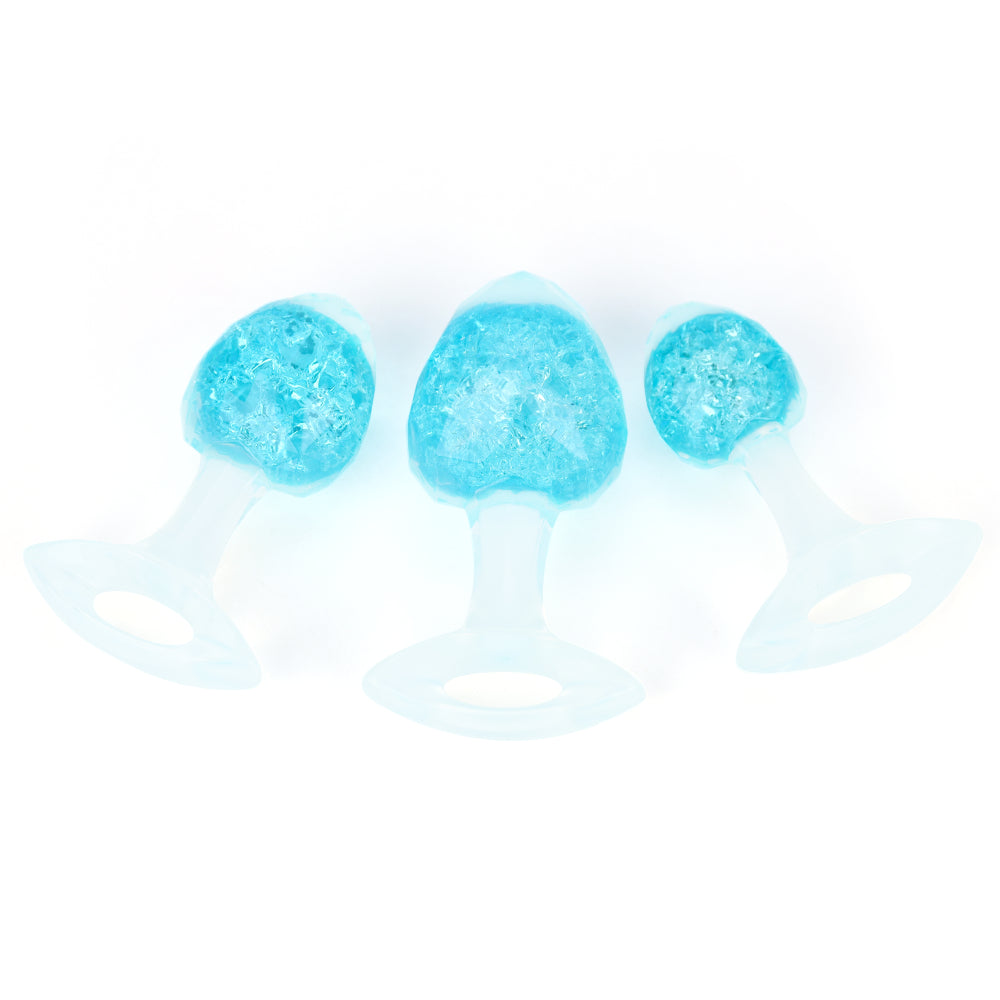 Diamond Crystal Butter Plugs - 9 Colors