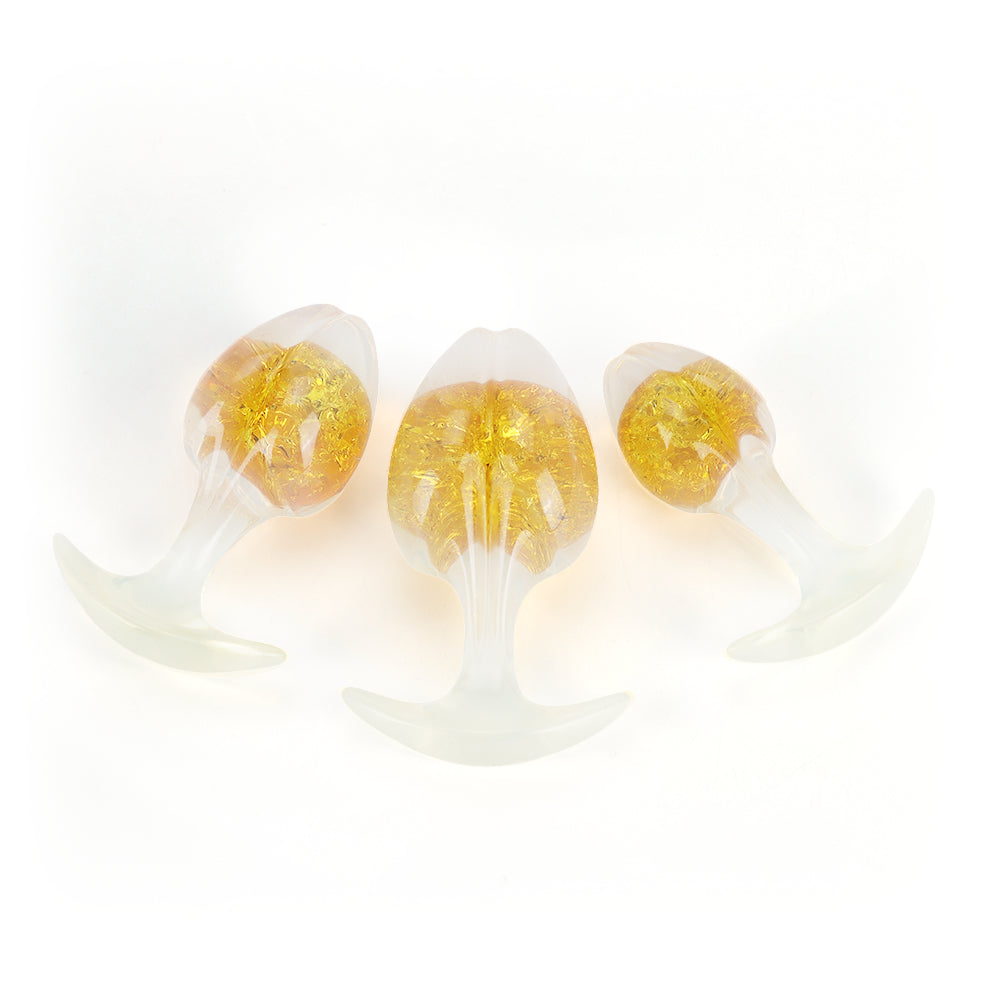 Bean Sprout Crystal Butter Plug- 9Colors