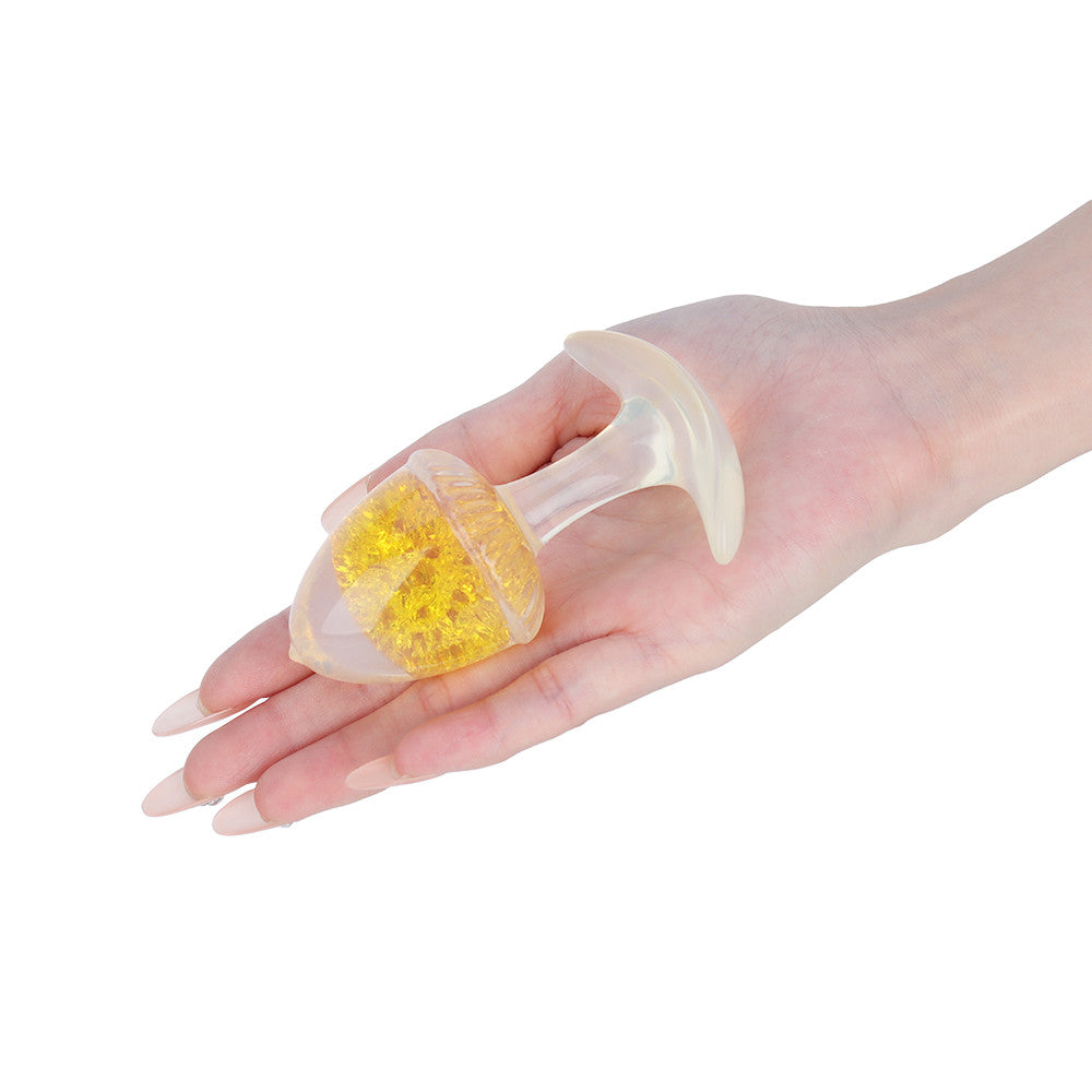 Chestnut Crystal Butter Plugs - 9 Colors